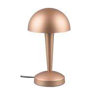 Reality Lampe de table Canaria R59561165, métal couleur café/or, avec LED E14 de 4,9 watts, On/Off Touch