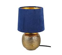 Reality, Lampe de table, Sophia 1xE14, Bleu, Doré