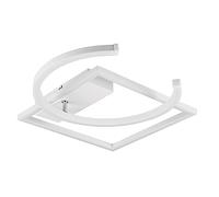 Reality, Lampe Plafond Plafonnier, Pivot incl. 1 x LED,SMD,23,5 Watt,4000K,3000 Lm. Plastique, Blanc, Corps: Métal, blanc mat L:42,0cm, L:54,0cm, H:7,7cm