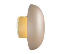 Reality Leuchten Davey R24431143 Applique murale LED sur batterie en métal beige chaud avec 4 LED 1,5 W