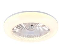 Trio-Leuchten Ventilateur MORA R64032101 10W 2700–6500K 1400 lm dimmable Blanc
