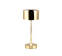 Reality Leuchten Jeff R59151103 Lampe de table à 4 LED en métal laiton poli avec 4 LED 1,5 W