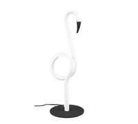 Reality Leuchten Lampe de table LED INGO R54581131, Métal Blanc mat, 6 Watt LED