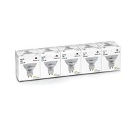 Reality leuchten lot de 5 ampoules lED gU10 3 w 3000 k r 956-530 230lm