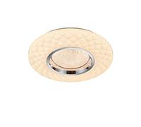 Reality Leuchten Magnolia Plafonnier en plastique Blanc 22 W