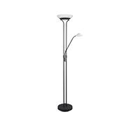 Reality Leuchten Orson Lampadaire LED flexible à intensité variable Noir 180 cm