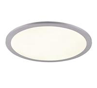 Reality Leuchten Plafonnier LED Tiberius R62984087 - En plastique - Couleur titane - Avec LED 16 W