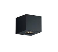Reality Leuchten R28222632 Applique Murale d'extérieur Cordoba en Plastique avec 2 Ampoules LED 2 W Noir Mat