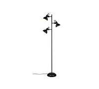 Reality Leuchten R41153032 Gina Lampadaire en Métal Noir Mat 3 Ampoules E14