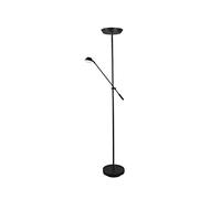 Reality Leuchten R42321232 Lampadaire, Métal, Noir Mat