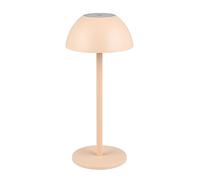 Reality Leuchten R54106166 Ricardo R54106166 Lampe de table d'extérieur à 4 LED 1,7 W en plastique couleur sable