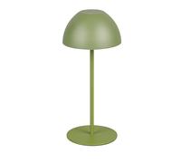 Reality Leuchten R55601115 Ortiz Lampe de table d'extérieur à LED en plastique vert avec batterie 2 W On/Off Touch