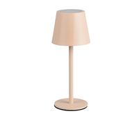 Reality Leuchten R55961166 Diaz R55961166 Lampe de table d'extérieur à 4 LED avec batterie en métal couleur sable 1,6 W