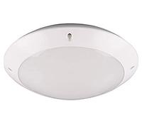 Reality Leuchten R60501031 Plafonnier d'extérieur Camaro en Plastique Blanc 1 x E27