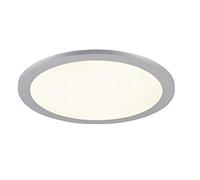 Reality Leuchten R62983087 Tiberius Plafonnier LED en plastique Titane + LED 16 W