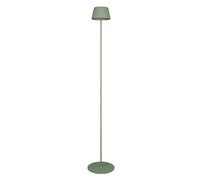 Reality Leuchten Suarez R47706149 Lampadaire d'extérieur à batterie en métal vert pistache avec LED 1,5 W 4 touches tactiles