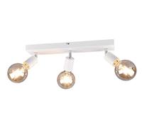Reality Leuchten Vannes R80183031 Spot en métal Blanc mat 3 x E27