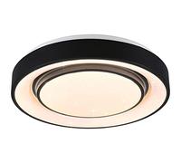 Reality Leuchten R65041032 Plafonnier, Noir Mat