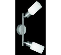 Reality Mars Spot De Plafond Double Mars Modern À 2 Lumières, Nickel Mat Multicolore