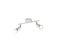 Reality, Spot, Paris 2xGU10, max.35,0 W Corps: Métal, blanc mat L:25,0cm, L:8,0cm, H:13,5cm Sans illuminant,Source lumineuse remplaçable p