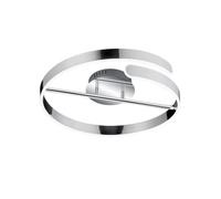 Reality Parma Semi-Plafonnier Led Moderne Parma Chrome 4000k
