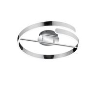 Reality Parma Semi-Plafonnier Led Moderne Parma Chrome 4000k Gris