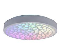 Reality, Plafonnier, Chizu incl. 1 x LED,SMD,22,0 Watt,2700-6000K,2500 Lm. Plastique, Blanc, Corps: Plastique, blanc mat Ø:40,5cm, H:9,0cm