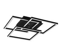 Reality, Plafonnier, Mobile incl. 1 x LED,SMD,27,0 Watt,2700-6000K,3200 Lm. Plastique, Blanc, Corps: Métal, noir mat L:39,0cm, L:42,0cm, H:10,0cm