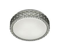 Reality, Plafonnier, Pegasus incl. 1 x LED,SMD,10,0 Watt,3000K,960 Lm. Acryl, Blanc, Corps: Acryl, Anthracite Ø:28,6cm, H:8,6cm IP20