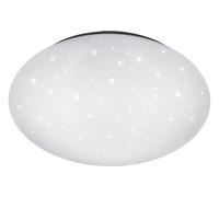 Reality, Plafonnier, Putz incl. 1 x LED,SMD,15,0 Watt,4000K,1600 Lm. Plastique, Blanc, Corps: Plastique, Blanc Ø:40,0cm, H:10,0cm IP44