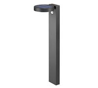 Palo Posadas Led Anthracite IP44 avec Trio Eclairage Détecteur de Mouvement