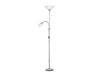 Reality R4393-87 Lampadaire Métal/Plastique E27 Blanc