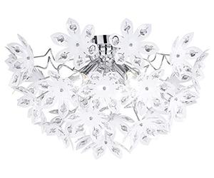 Reality R61903001 Plafonnier Métal 4 W E14 Chrome
