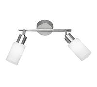 Reality R80012007 Spot Métal/Verre 40 W E14 Nickel Mat