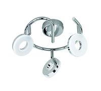 Reality Rennes-Éclairage d'intérieur Barre pour projecteurs avec 3 lumières Cromo