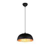 Reality, Suspension, Punch 1xE27, max.40,0 W Corps: Métal, noir mat Ø:35,0cm, H:150,0cm IP20,