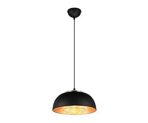 Reality, Suspension, Punch 1xE27, max.40,0 W Corps: Métal, noir mat Ø:35,0cm, H:150,0cm IP20,