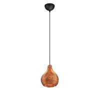 Reality, Suspension, Sprout 1xE14, max.40,0 W Maillage rotin, naturel, Corps: Maillage rotin, naturel Ø:17,0cm, H:150,0cm IP20,Sans illuminant,Réglable en hauteur