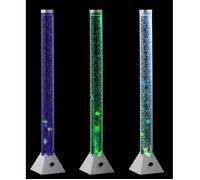 Reality|Trio Lampe LED colonne d'eau à bulles, couleur changeante.