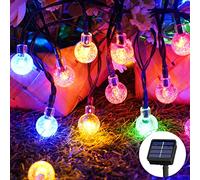Realky Guirlande Lumineuse Exterieure,8 Modes Guirlande Solaire Exterieur,100 LED IP65 Étanche Guirlande Guinguette Exterieur, Guirlande Exterieur Décoration pour Jardin Terrasse