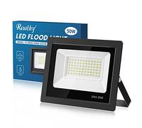 Realky Projecteur LED 50W, 6500K Spot Led Extérieur 72 LED Projecteur IP65 Etanche 5000LM Éclairage mural pour Jardin, Patio, Garage, Murale, Terrasse