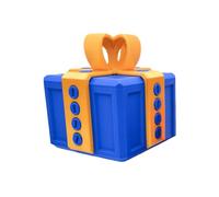 Really Annoying Boîte cadeau avec rangement torsadé et couleurs assorties Boîte cadeau farce imprimée 3D Really Annoying avec vis Boîte cadeau fantaisie pour Noël (C)