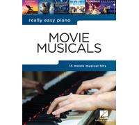 Really Easy Piano - Movie Musicals by Hal Leonard Corp. [Paperback] NEUF