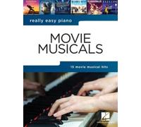 Hal Leonard – Really Easy Piano: Movie Musicals – Recueil de chansons pour piano – Poche
