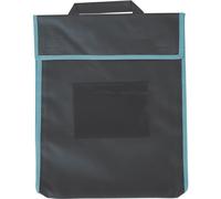 Really Good Stuff 159217BKB Store More Lot de 4 grandes pochettes à livres Couleur unie