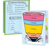 Really Good Stuff First Lot de 12 chemises à 3 poches