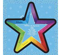 Really Good Stuff Lot de 6 étoiles respirantes espagnoles