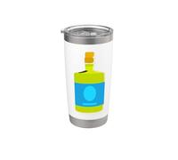 Really Like Absinthe - L'absinthe rend le cœur plus affectueux Gobelet isotherme en acier inoxydable double paroi
