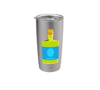 Really Like Absinthe - L'absinthe rend le cœur plus affectueux Gobelet isotherme en acier inoxydable double paroi