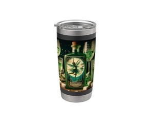 Really Like Absinthe - L'absinthe rend le cœur plus affectueux Gobelet isotherme en acier inoxydable double paroi